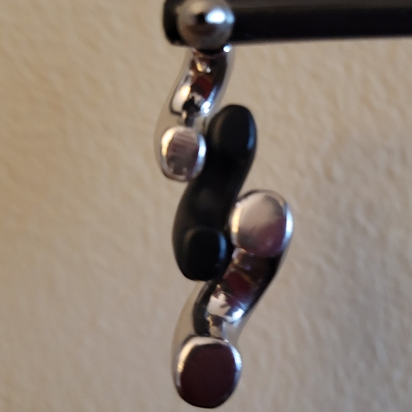 Vintage Mexican Sterling Silver Earrings ca.1970 - Picture 3 of 5